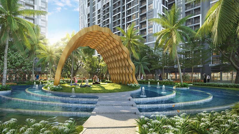 anh tien ich Phan khu The Pavilion du an Vinhomes Ocean Park 1 anh tien ich Phan khu The Pavilion du an Vinhomes Ocean Park 1