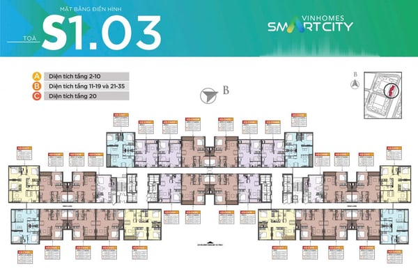 Chọn căn hộ Vinhomes Smart City trong tầm giá từ 1 tỷ - 1,5 tỷ