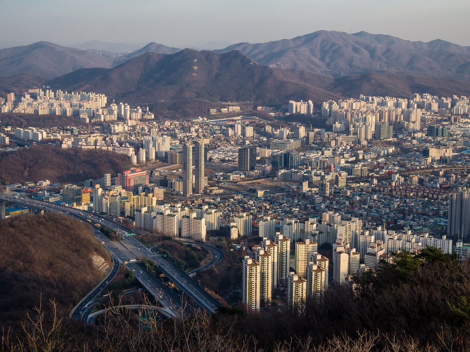 Thành phố vệ tinh Anyang ở Hàn Quốc
