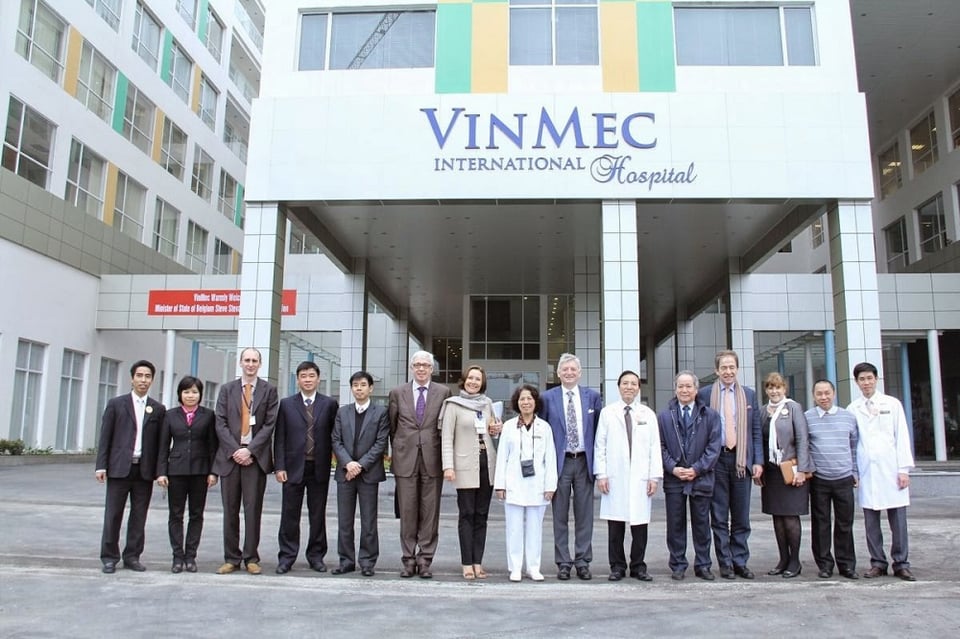 Bệnh viện Vinmec Vinhomes Smart City. Ảnh: Vinhomes 