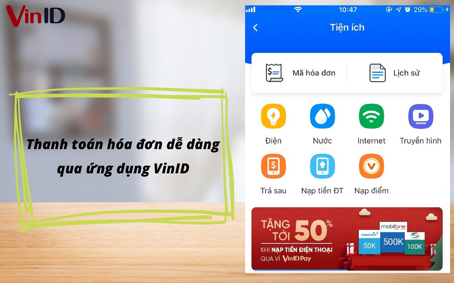 Tính năng Vinhomes trên app VinID