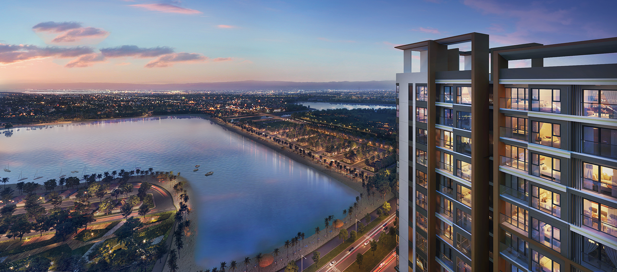 Các tuyến di chuyển của dự án Masteri Waterfront